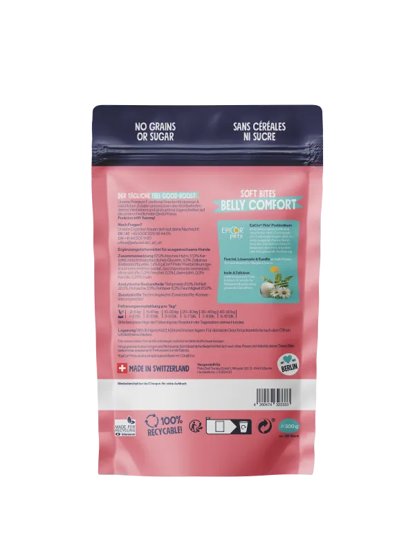 Pets Deli Soft Bites Belly Comfort Verdauungssnack